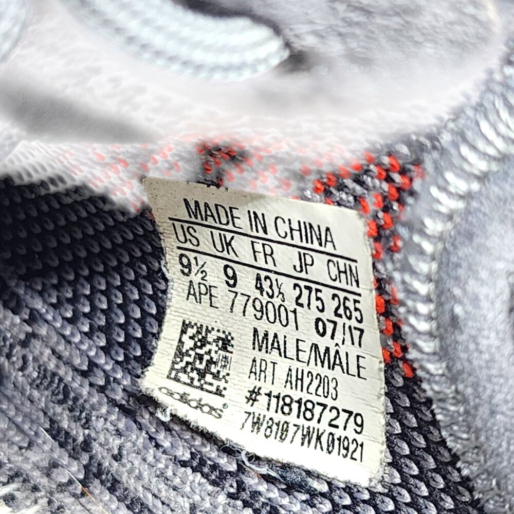 Adidas Yeezy Boost 350 V2 AH2203 Beluga Sneakers US 9.5 UK 9 - Preowned - Picture 8 of 8
